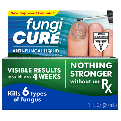 FungiCure Maximum Strength Anti-Fungal Liquid - 1 oz  X  3