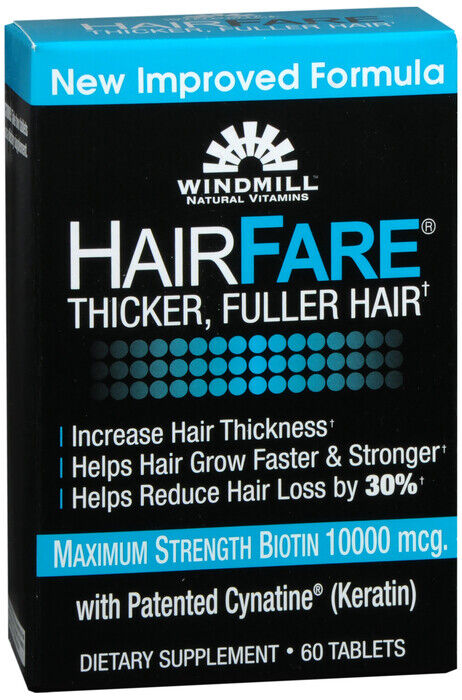 MULTIVITITAMIN HAIR FARE CAPSULE 60CT WINDMILL