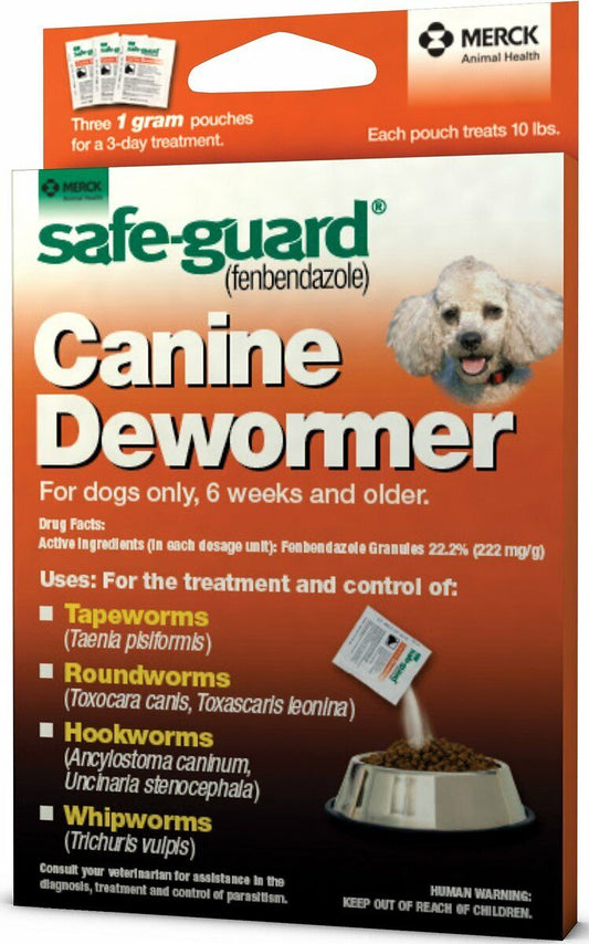 SAFEGUARD CANINE DEWORMER 1GM