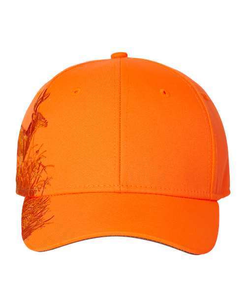 DRI DUCK RUNNING Buck Baseball Hat 3301 Running Deer Hunting Cap