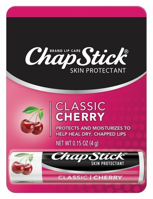 CHAPSTICK PF LIP BALM CHERRY CARD 3 X 0.15OZ