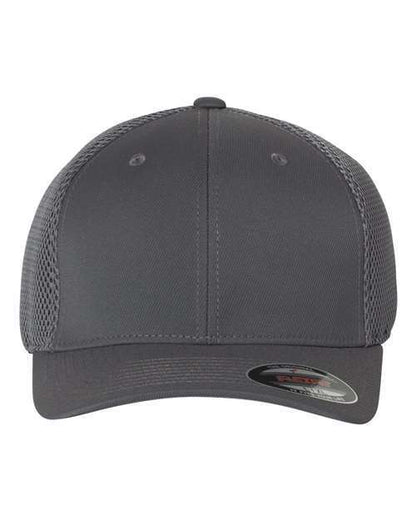 FLEXFIT Mens Trucker Cap with Mesh Sides And Back Fitted Hat  Ball 6533