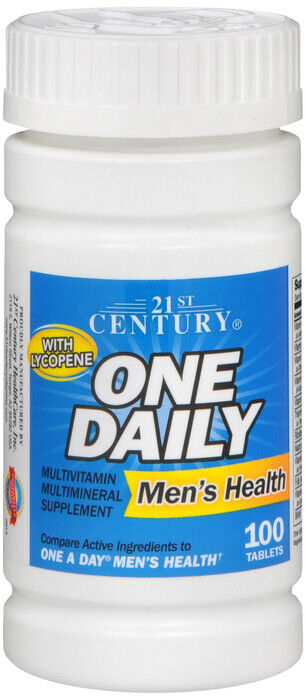 ONE DAILY MEN TABLET 100CT 21ST CENTURY