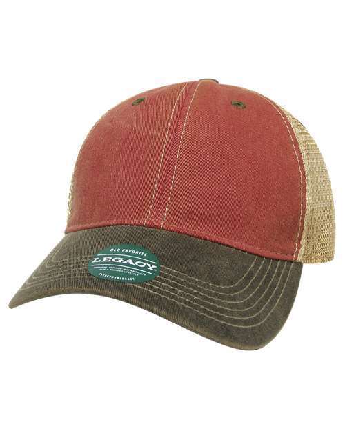 LEGACY Old Favorite Trucker Cap Men's Adjustable Mesh FREE WORLDWIDE SHIPPING