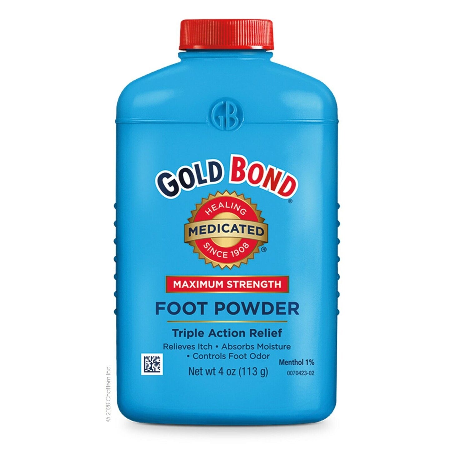 GOLD BOND MEDICATED FOOT POWDER 4OZ x 2