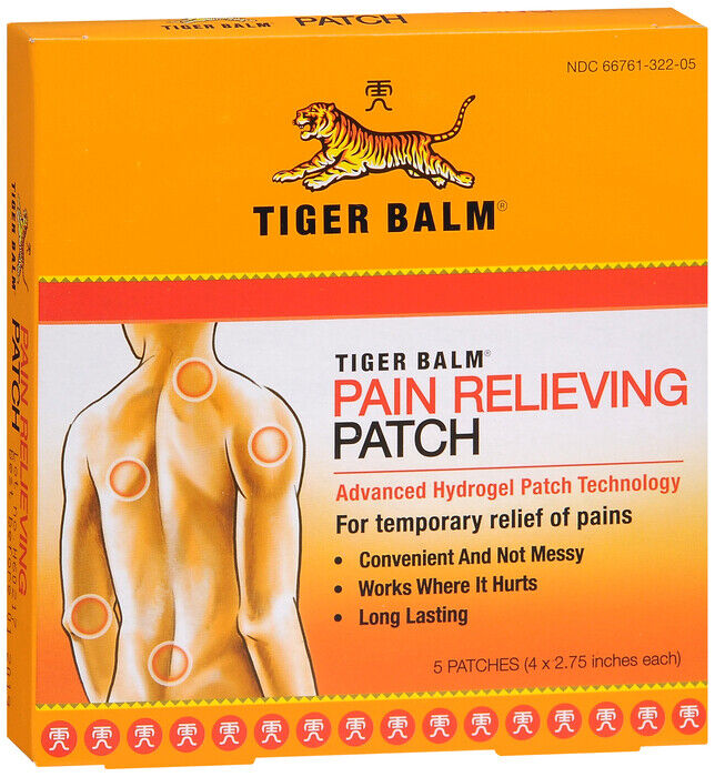 TIGER BALM PATCH REGULAR 5CT