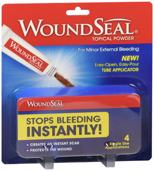 WOUNDSEAL POWDER 4CT  STOPS BLEEDING