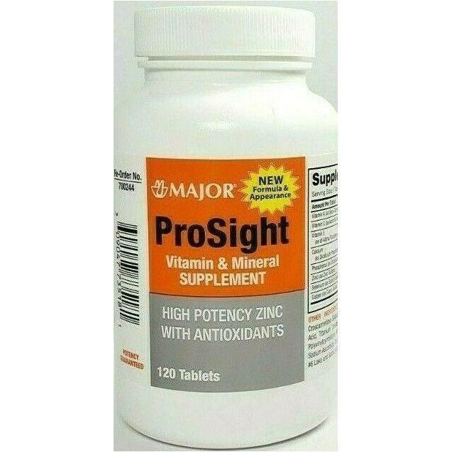 PROSIGHT EYE MULTIVITAMIN TABLET 120CT MAJOR   ( 2 BOTTLES OF 60EA)