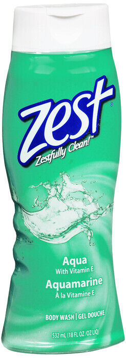 ZEST AQUA BODY WASH 18OZ