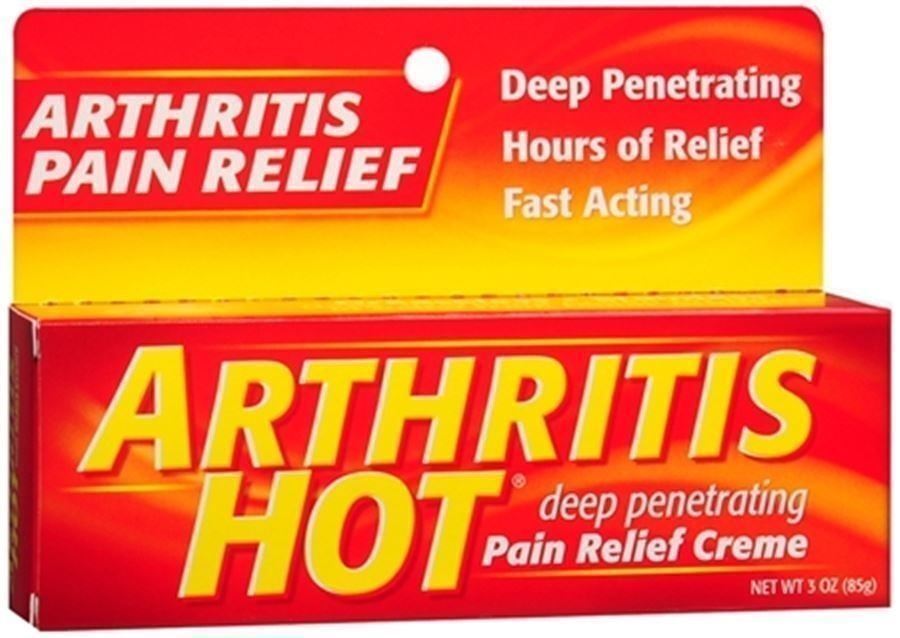 Arthritis Hot Pain Relief Creme 3 oz