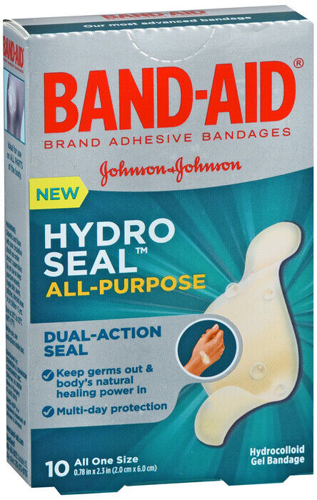 Band-Aid Hydro Seal All Purpose 10 count