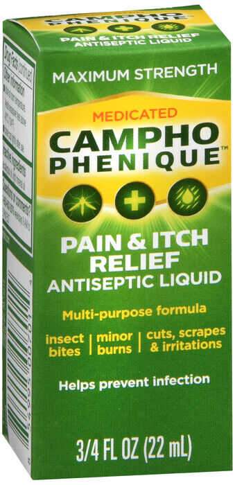 Campho-Phenique Liquid, 22ml, 2 Pack