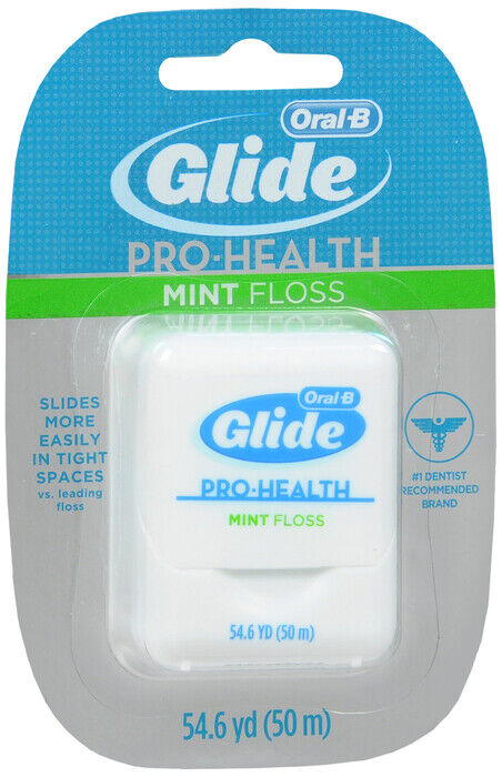 GLIDE PRO-HEALTH FLOSS MINT 54.6YD