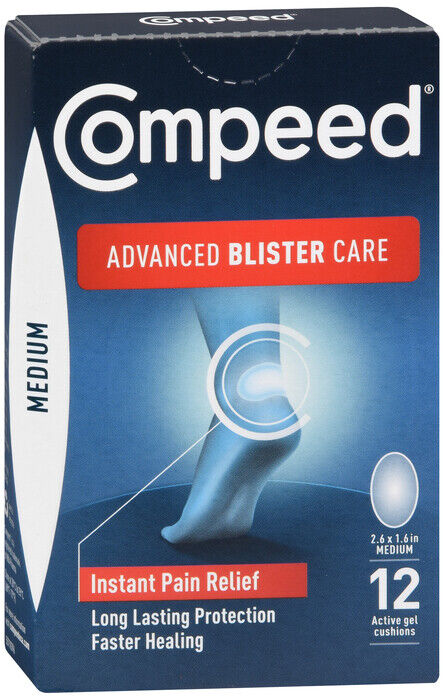 COMPEED ADVANCED  BLISTER CARE MEDIUM 12CT