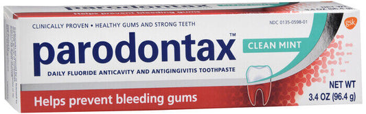 PARODONTAX CLEAN MINT TOOTHPASTE 3.4OZ