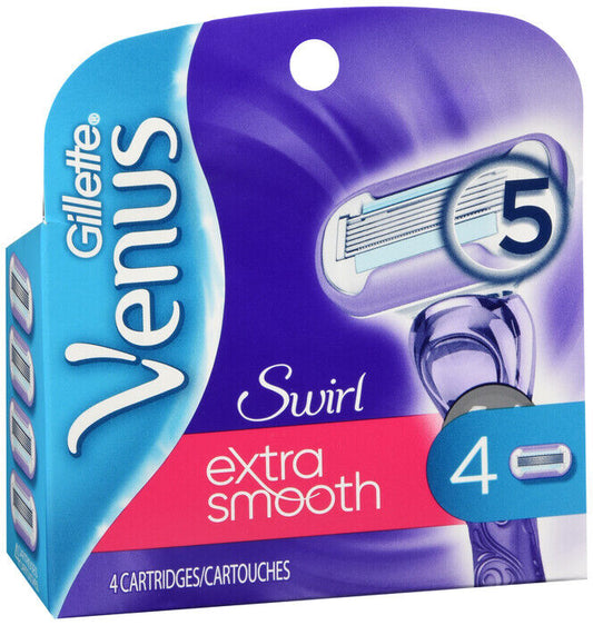 GILLETTE VENUS SWIRL REFILL 4CT