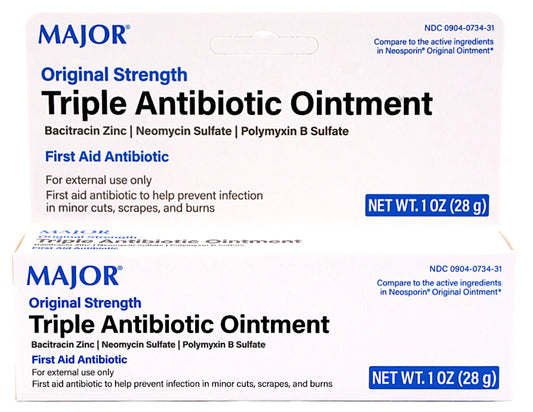 TRIPLE ANTIBIOTIC OiNMENT 28 GM  X 2 TUBES