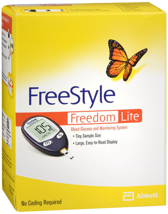 Freestyle Freedom Lite Blood Glucose Monitoring System 1-Kit