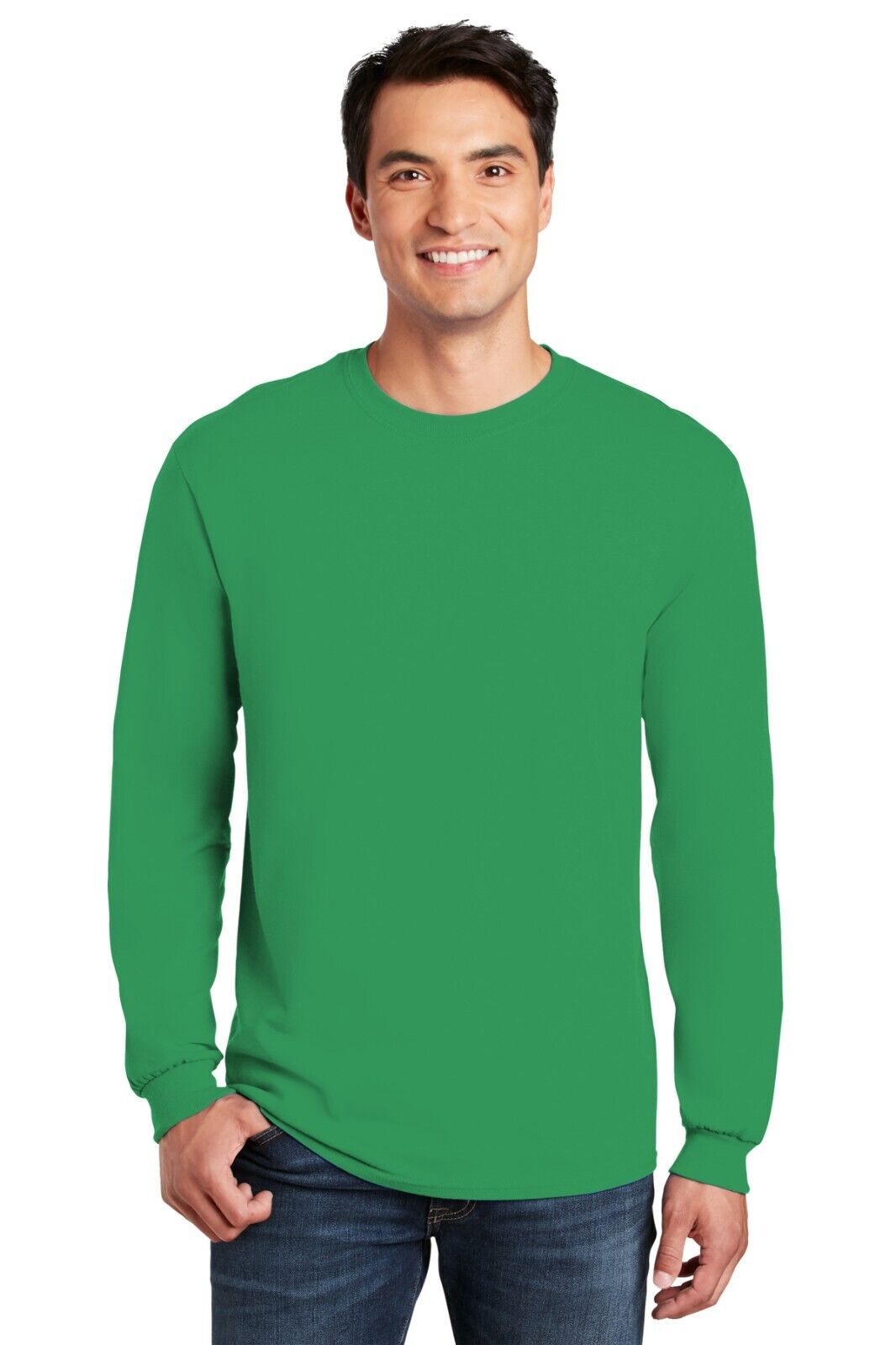 5400 Gildan - Heavy Cotton 100% Cotton Long Sleeve T-Shirt