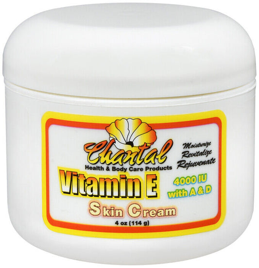 CHANTAL VIT E 4000IU W VIT/A&D CREAM 4OZ