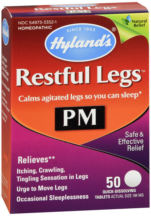 HYLANDS RESTFUL LEGS PM TABLET 50CT