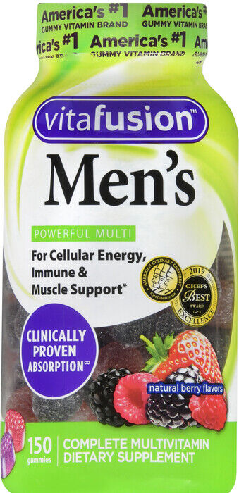 VITAFUSION MEN GUMMY 150CT