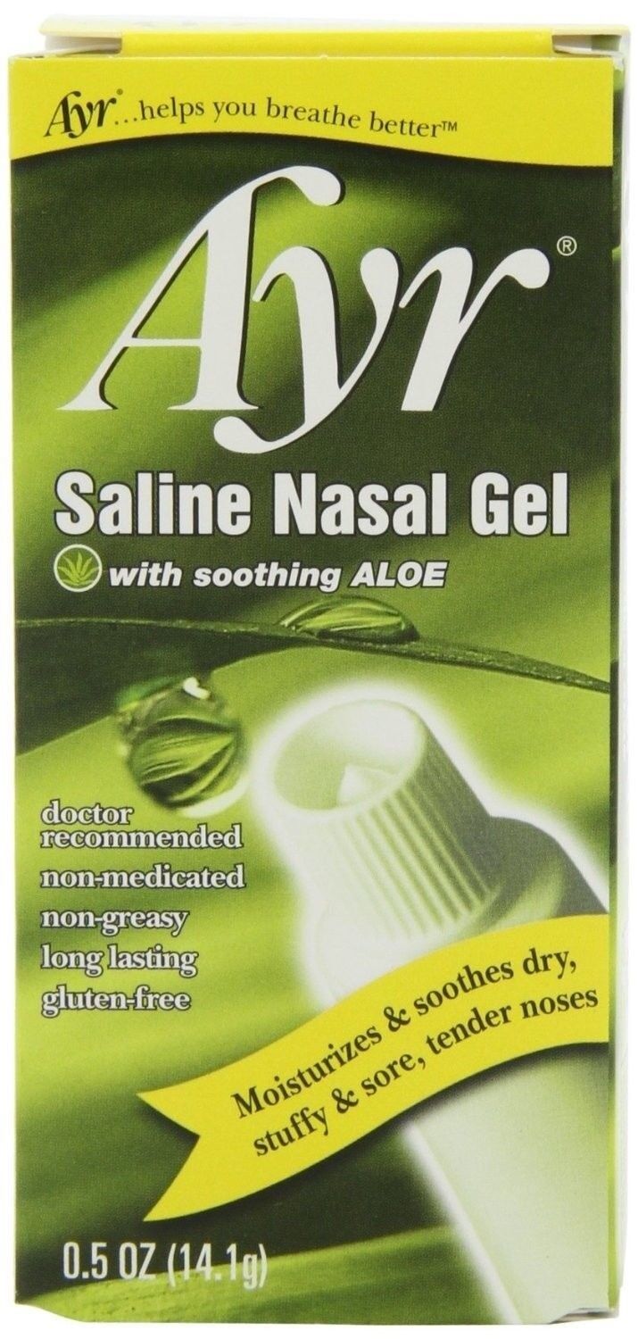 Ayr Saline Nasal Gel with Soothing Aloe - 0.5 oz