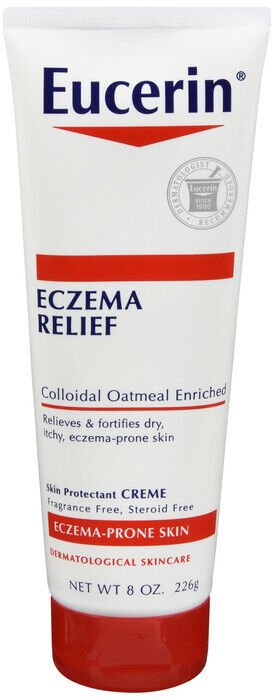 EUCERIN ECZEMA RELIEF CREME 8OZ   colloidal oatmeal TOPICAL CREAM (G) 1 %