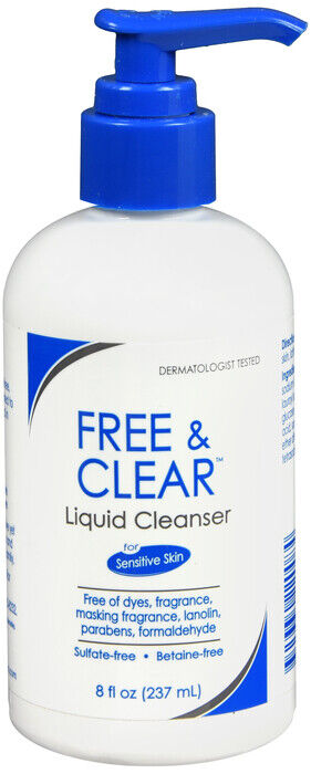 FREE & CLEAR CLEANSER 8OZ