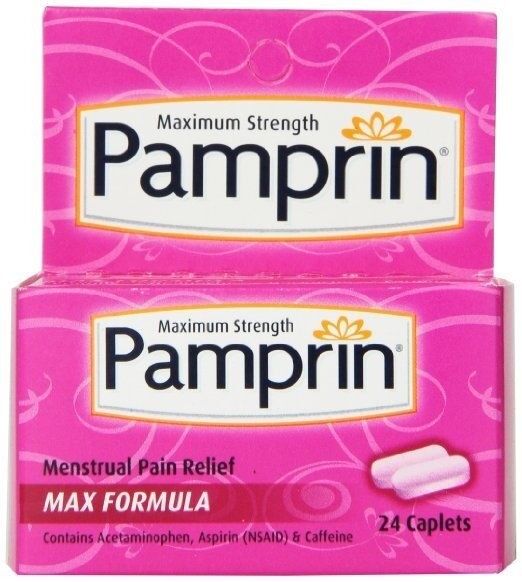 Pamprin Max Formula Caplets 24 Caplets