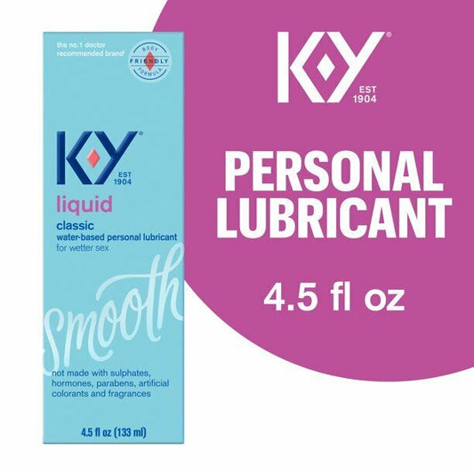 KY LIQUID PERSONAL LUBRICANT 4.5OZ