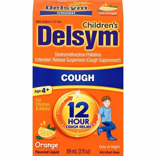 DELSYM CHILD 12HR COUGH ORANGE 3OZ