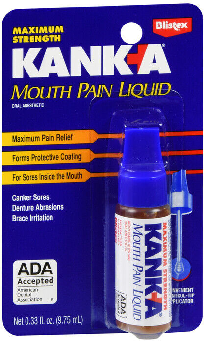 KANKA ORAL PAIN LIQUID 0.33OZ