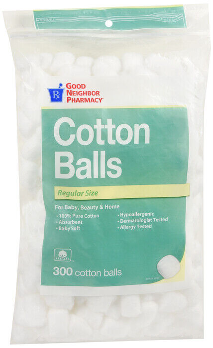 GNP COTTON BALL 300 CT