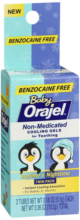 BABY ORAJEL NON-MEDICATED COOL GEL AM/PM