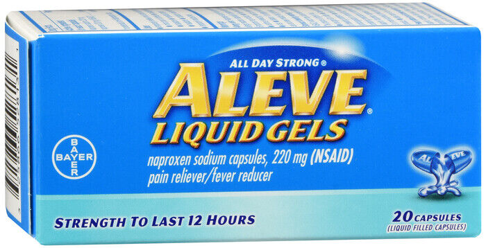 Aleve Liquid Gel 20 count