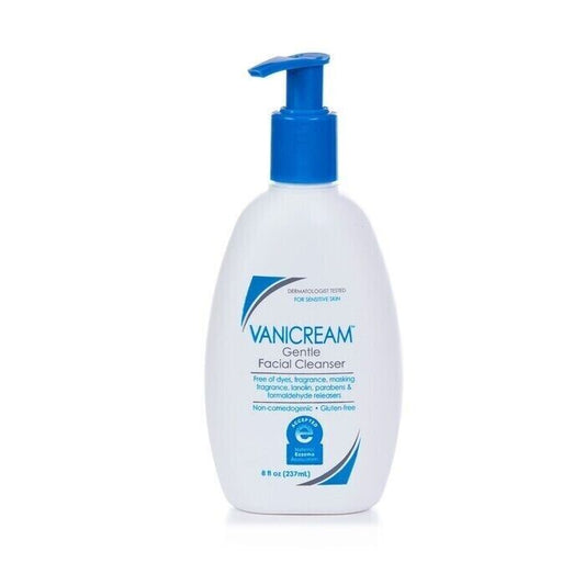 Vanicream Gentle Facial Cleanser With Pump Dispenser 8oz