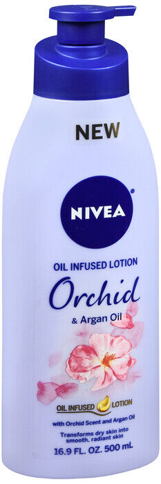 NIVEA OIL INFSD LOTION ORCHID ARGN 16.9OZ