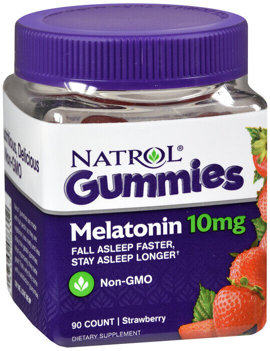 NATROL MELATONIN 10MG GUMMY 90CT