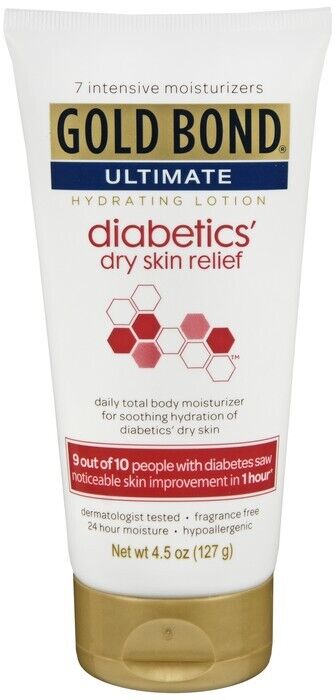 GOLD BOND ULTIMATE DIABETICS' DRY SKIN RELIEF 4.5OZ