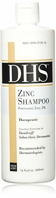 Zinc Shampoo, Dhs 16oz  x 2 bottles