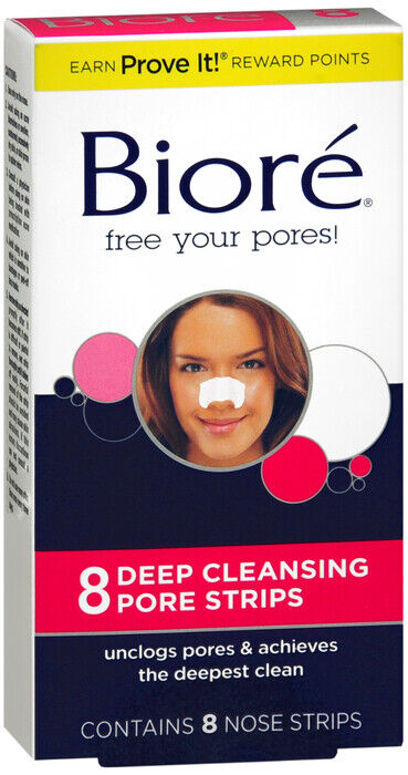 Biore Deep Cleaning Pore Strips 8 count