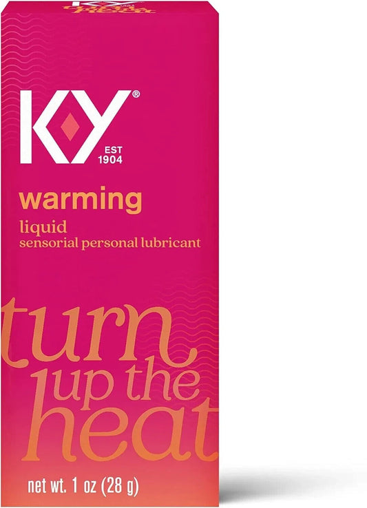 KY LIQUID WARMING LUBRICANT 1OZ