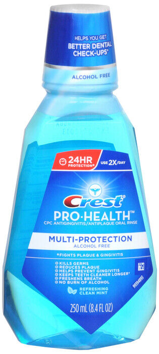 CREST PRO-HEALTH RINSE CLEAN MINT 250ML