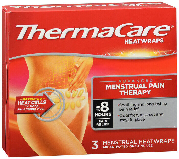 THERMACARE 8 HOUR MENSTRUAL 3CT