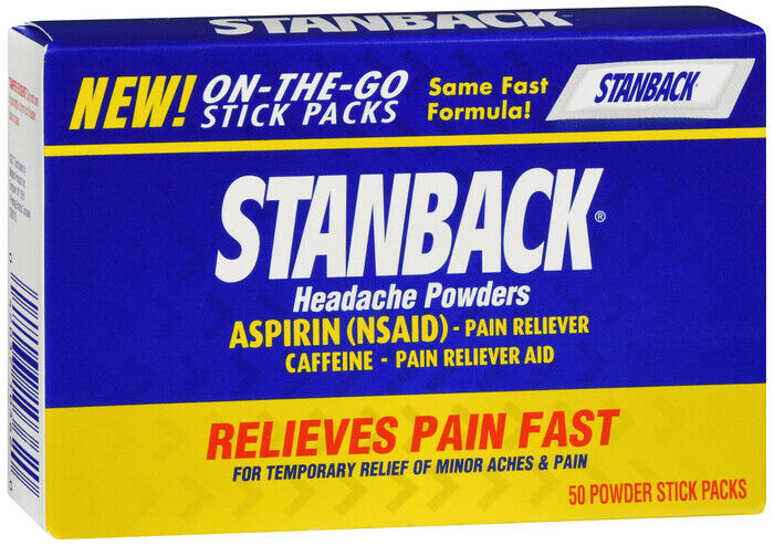 STANBACK HEADACHE POWDER 50CT