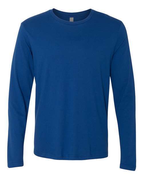 Next Level  3601 Men's Premium Long Sleeve Crew T-Shirt  Plain Athletic