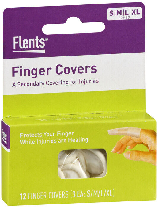 FINGER COT ASSORTED LATEX CARD 12CT API  X  2 BOXES