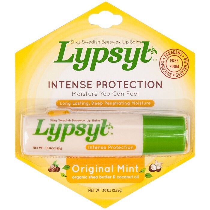 Lypsyl Intense Protection Original Mint Lip Balm, .10 oz.