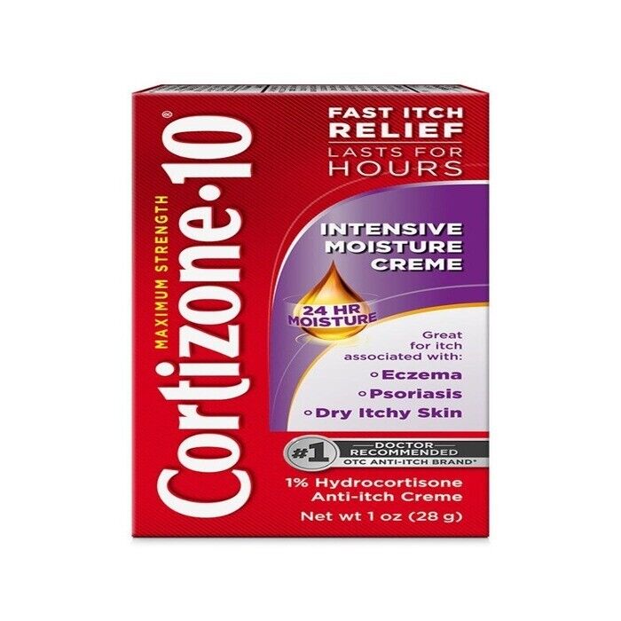 CORTIZONE INTENSIVE MOISTURE HYDROCORTISONE 1%  1oz